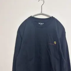 未使用　carhartt カーハート　ブラック 長袖カットソー XS ロンT