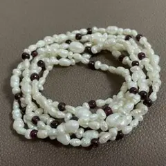 ♢*♢様 ネックレス　ケシパール　ガーネット？