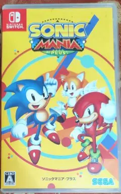 中古 ソニックマニア・プラス　動作確認済み