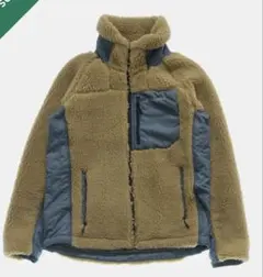 Columbia フリースジャケット ベージュ・ブルー