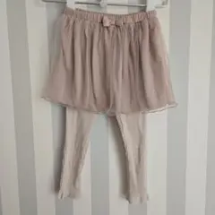 ママラク　チュールスカートつきスカッツ　100cm