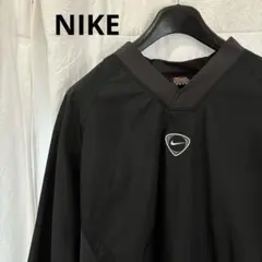 NIKE ナイキ Vネック ナイロンジャケット プルオーバー Y2K 古着