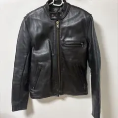Vanson バンソン　レザー シングル　Bタイプ　ライダースジャケット