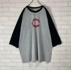 NIKE オーバーサイズ リンガーネック 7部丈 ラグラン tシャツ ロンt