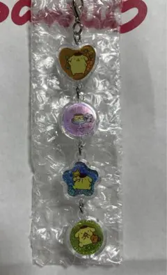 シークレットおはじきシール風アクセサリー　ポムポムプリン