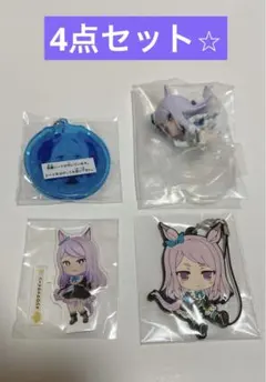 ウマ娘 メジロマックイーン 思いっきり走り隊　ラバーストラップ　アクリルスタンド