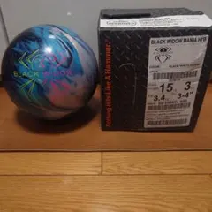 未使用 ブラックウィドー プラチナ ブルースパークル 15ポンド
