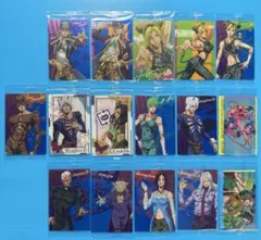 ジョジョの奇妙な冒険　ストーンオーシャン　ウエハース　カード　16枚セット