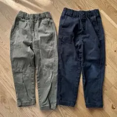 【ボトムスまとめ売り】ウルトラストレッチワイドパンツ UNIQLO 110サイズ