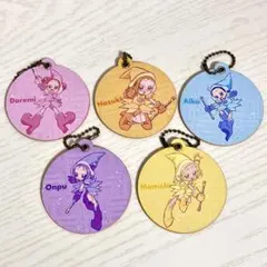 おジャ魔女どれみ 20周年 レザーキーホルダー 5個セット - メルカリ