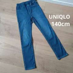 UNIQLO　デニム　ストレッチ　140cm