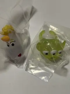 ピクサー ファッションリングロイヤルクリア　2点セット