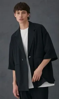 PUBLIC TOKYO ジョーゼットハーフスリーブジャケットのサムネイル