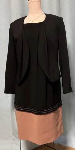 【Diagram】膝丈ワンピとジャケットセット フォーマル