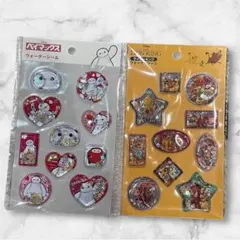 セリア　ベイマックスウォーターシール　ライオンキングウォーターシール　2点セット