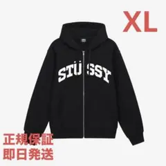 ❗️期間限定SALE❗️ステューシー ブロック スポーツ ジップ フーディ 黒XL