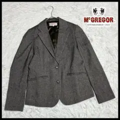 マックレガー McGREGOR テーラードジャケット ウール混紡 冬物