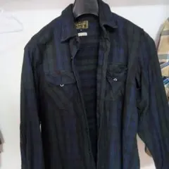 Blue Port ヘビー フランネル シャツ M　HEATH　アメカジ