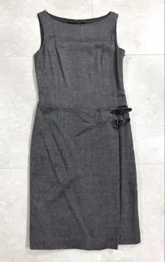 Le souk ノースリーブ グレー ワンピース サイズ38
