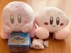 星のカービィ 雪のBIG やさしい手触りBIGうつぶせmini スピーカーセット