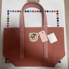 フェイラー　オールドテディトートバッグL ピンク