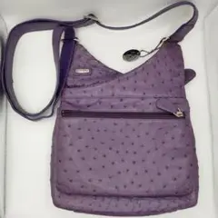 ■美品 香鳥屋 KATORINE カトリーヌ オーストリッチ ショルダーバッグ