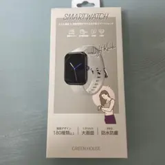 【新品未開封】　スマートウォッチ　GH-SMWK-LK