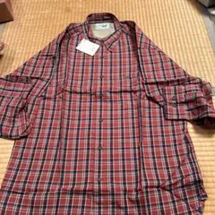 crocodileレッドチェック 長袖シャツ Lのサムネイル