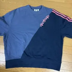 adidas カラーブロック トレーナー スウェット