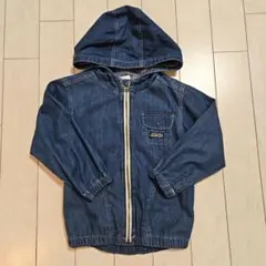 デニムジャケット フード付き