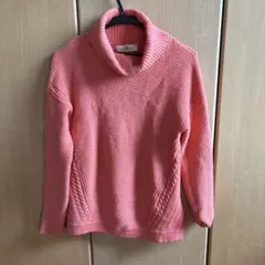 Viaggio Blu タートルネックニット ピンク