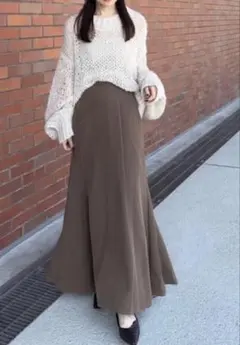 マーメイドフレアスカート