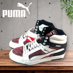 【新品】PUMAヒョウ柄ミドルカットシューズ プーマ #ハイカット