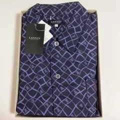 LANVIN ランバン ロゴ 長袖 パジャマ ズボン 前開き L 新品 未使用