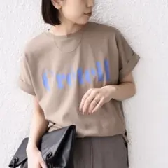 【タグ付き】SHIPS Colors ビッグロゴ ドルマン Tシャツのサムネイル