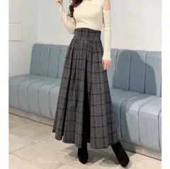 RESEXXY リゼクシー　チェックコルセットスカート　ブラック　M