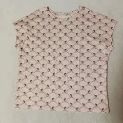 ユニクロ×ポール&ジョー　ジプシー　ヌネット猫総柄プリント 半袖Tシャツ XL