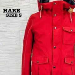 2way HARE マウンテンパーカー S レッド Y2K テック系 モード 赤のサムネイル