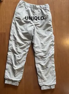 UNIQLO キッズ 長ズボン 130サイズ グレー