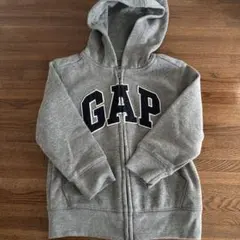 GAP グレー フード付きパーカー 100cm