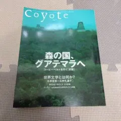 雑誌 Coyote No.31　 森の国、グアテマラへ