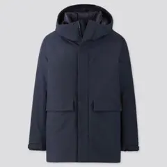 UNIQLO ハイブリッドダウンパーカー　ネイビー　3XLサイズ　コート