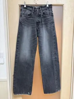 Dairiku straight denim pants 27インチ blackのサムネイル