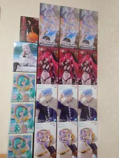 最新プライズフィギュア　まとめ売り　17点セット　ナルト　フリーレン　その他