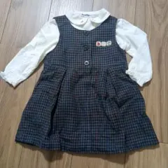 ファミリア　ワンピース　シャツ　90cm