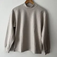 UNIQLO U ブラッシュドモックネックTシャツ　Sサイズ