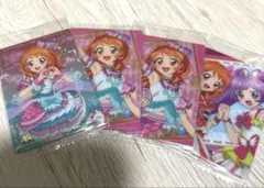 アイカツ×プリパラTHEMOVIEウエハース　大空あかり4枚