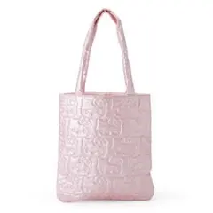 激レア　新品　ハローキティ トートバッグ　ふわぷくウインター　キルティング