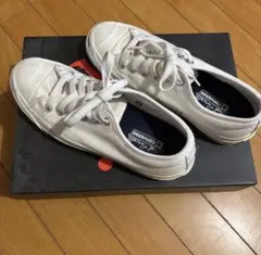 コンバース　ジャックパーセル　スニーカー　ホワイト　converseのサムネイル