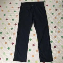 ユニクロ  スリムフィットストレートジーンズ  紺色  29インチ  73センチ